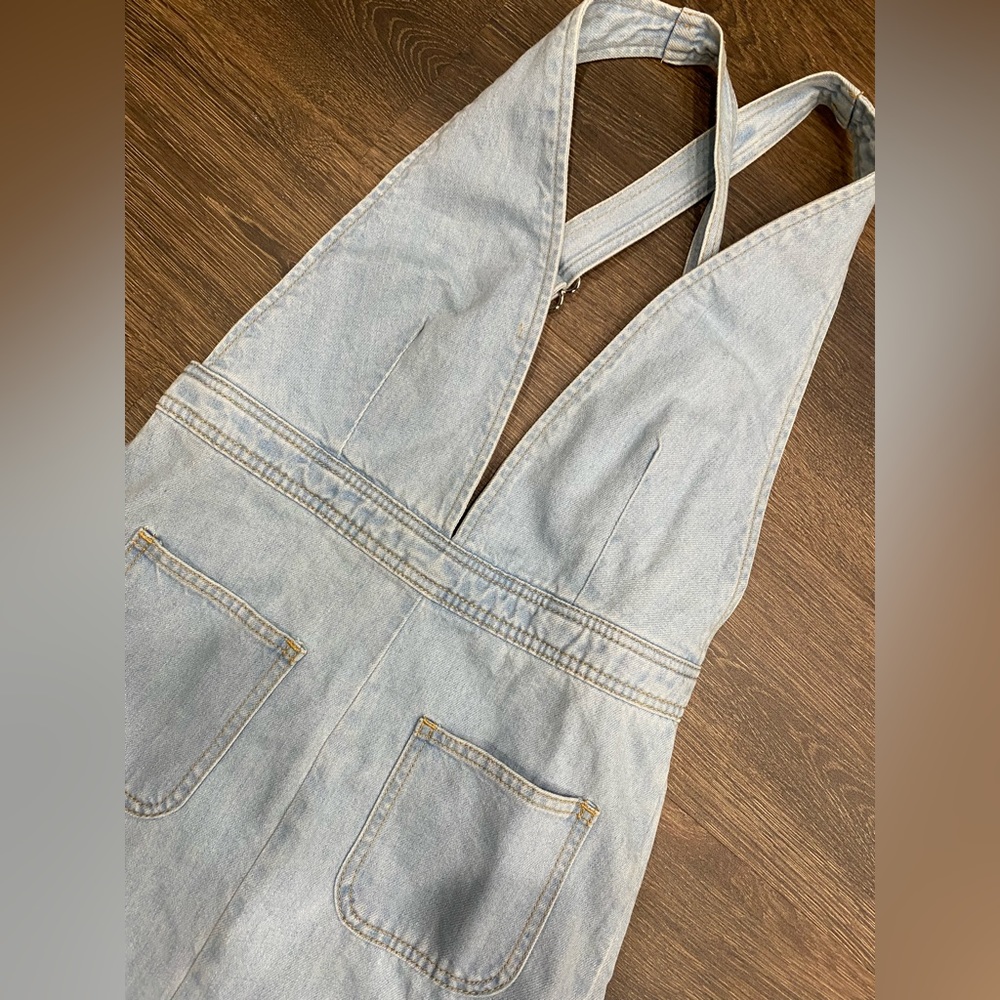 Urban outfitters denim an skirt overalls